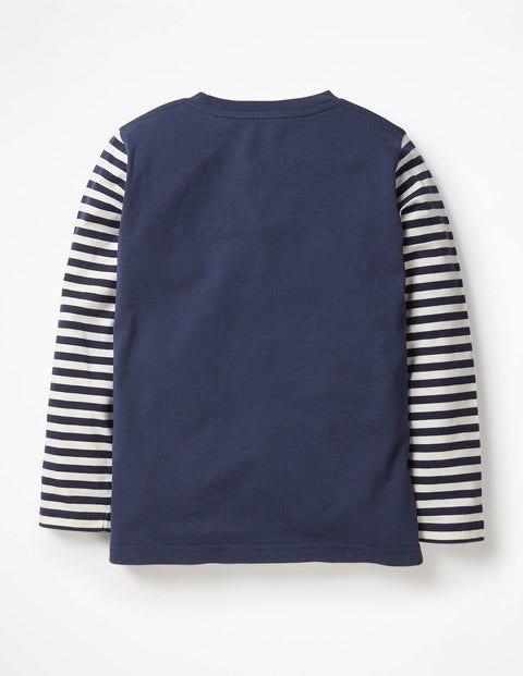 Festive T-Shirt - School Navy Snowman Festive T-Shirt - School Navy Snowman