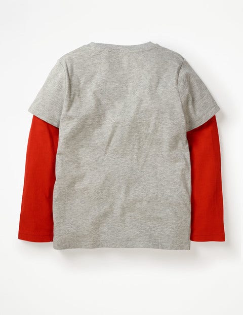 Party Animal T-Shirt - Grey Marl Rockin' Robin Party Animal T-Shirt - Grey Marl Rockin' Robin