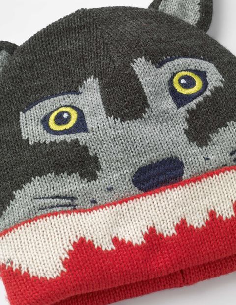 Wolf Hat - Grey Marl Wolf Hat - Grey Marl