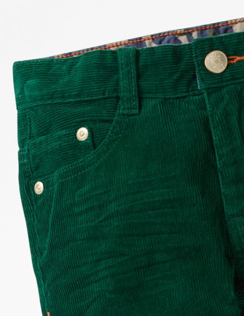 Slim Cord Jeans - Scots Pine Green Slim Cord Jeans - Scots Pine Green