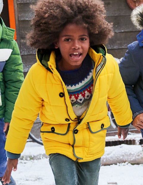 Quilted Parka - Wasp Yellow Quilted Parka - Wasp Yellow