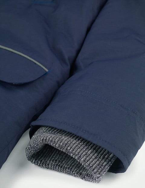 Wasserdichter Parka - Schuluniform-Navy Wasserdichter Parka - Schuluniform-Navy