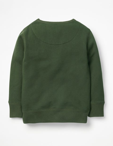 Festive Graphic Sweatshirt - Cucumber Green Guitars Festive Graphic Sweatshirt - Cucumber Green Guitars
