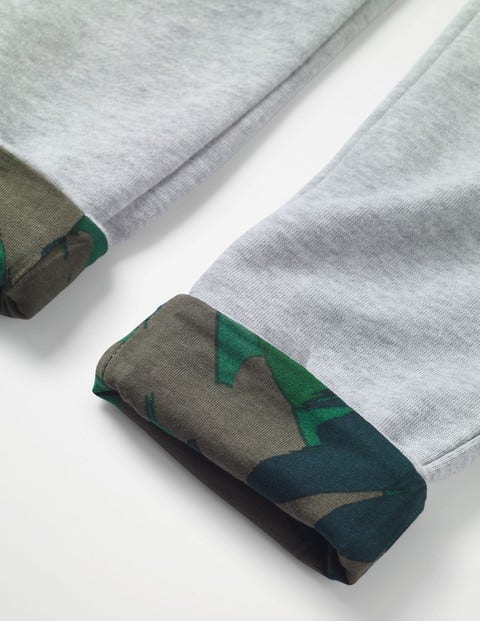 Lined Slouch Sweatpants - Grey Marl Lined Slouch Sweatpants - Grey Marl