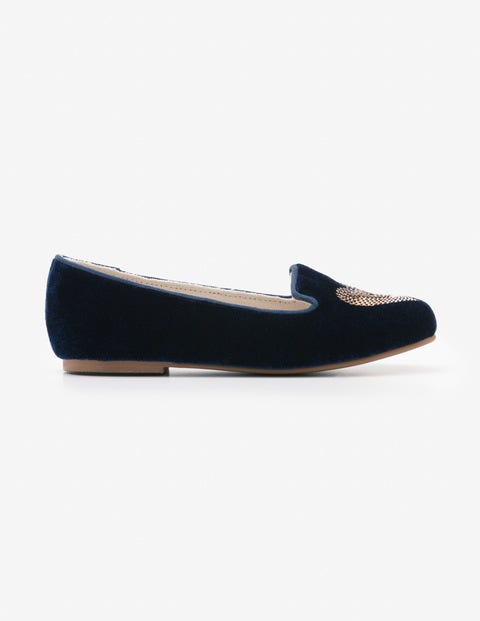 Embellished Flats - Navy Embellished Flats - Navy