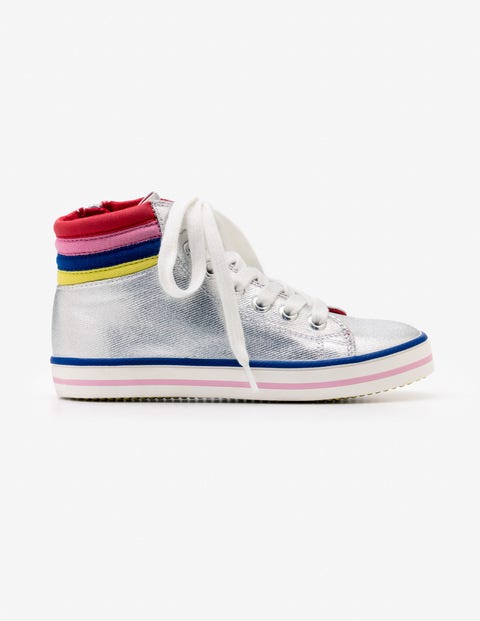 High Tops - Silver Metallic High Tops - Silver Metallic