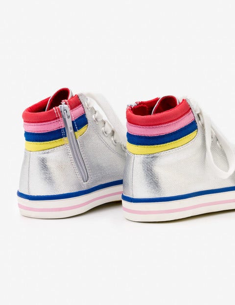 High Tops - Silver Metallic High Tops - Silver Metallic