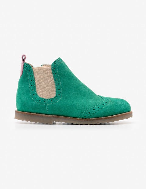Leather Chelsea Boots - Willow Green Leather Chelsea Boots - Willow Green
