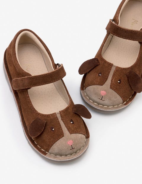 Novelty Mary Janes - Tan Novelty Mary Janes - Tan