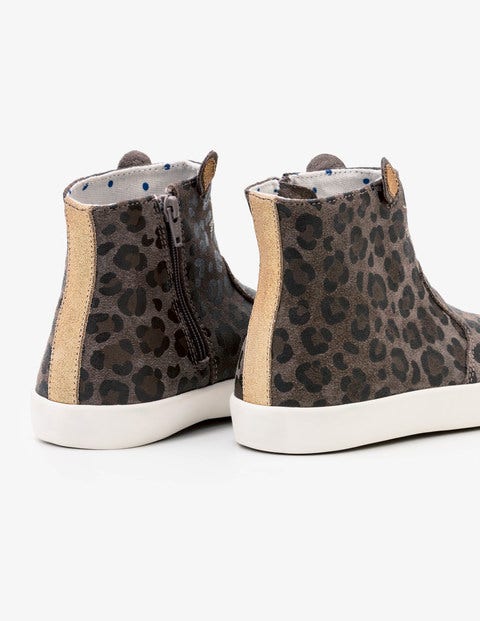 Mouse Suede Boots - Mouse Brown Leopard Mouse Suede Boots - Mouse Brown Leopard