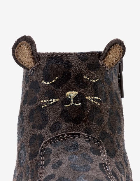Mouse Suede Boots - Mouse Brown Leopard Mouse Suede Boots - Mouse Brown Leopard