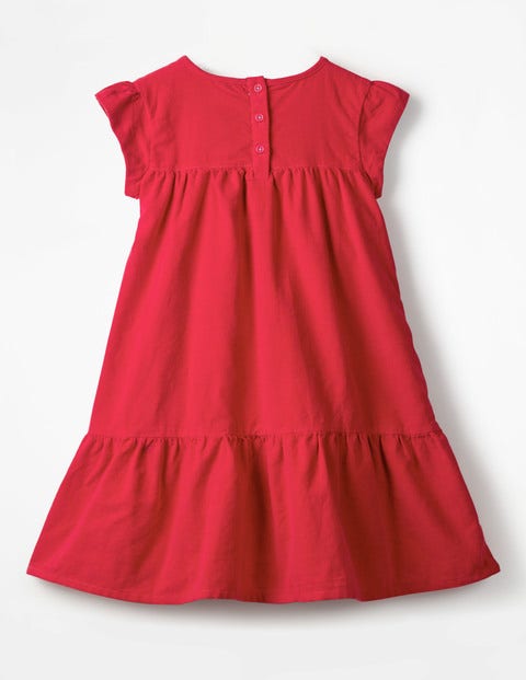Pretty Cord Dress - Poppy Red Pretty Cord Dress - Poppy Red