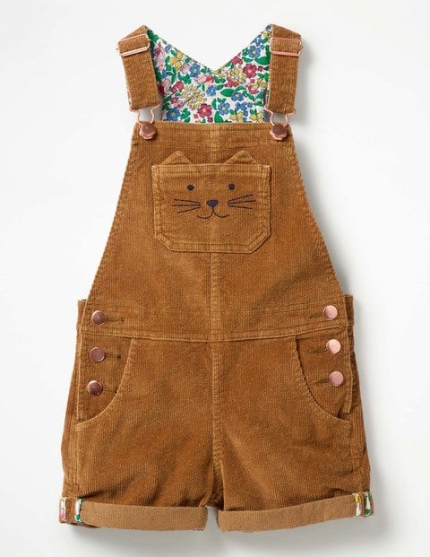 Short Dungarees - Rustic Brown Short Dungarees - Rustic Brown
