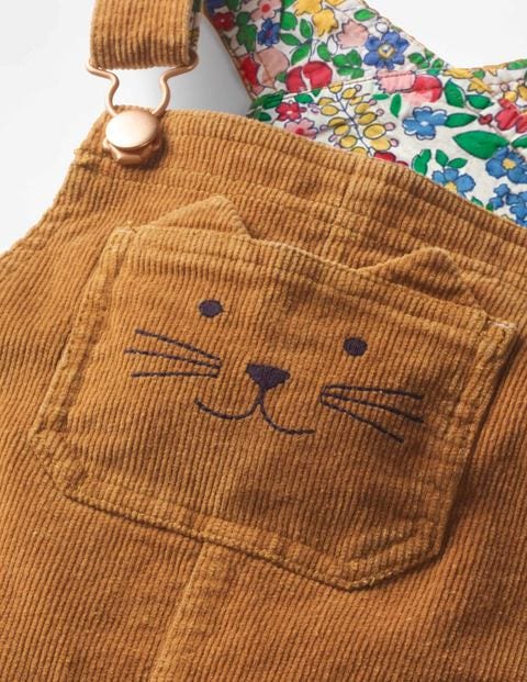 Short Dungarees - Rustic Brown Short Dungarees - Rustic Brown