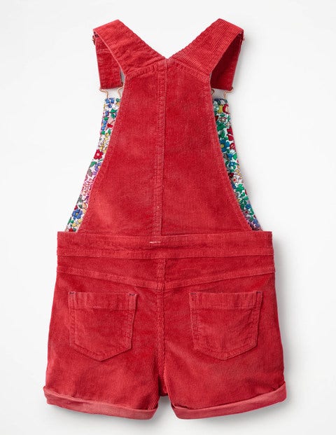 Short Overalls - Poppy Red Short Overalls - Poppy Red