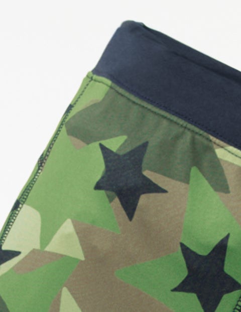 Active Leggings - Army Green Camo Star Active Leggings - Army Green Camo Star