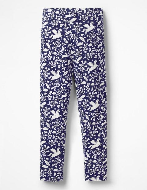 Legging Fun Et Cosy - Animaux étranges bleu de Prusse Legging Fun Et Cosy - Animaux étranges bleu de Prusse