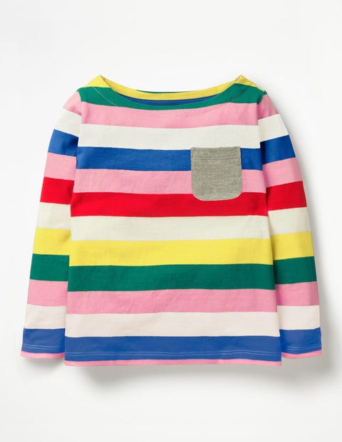 Fun Breton T-Shirt - Sporty Multistripe Fun Breton T-Shirt - Sporty Multistripe