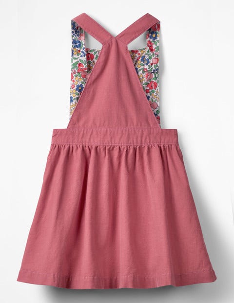 Dungaree Dress - Rose Pink Dungaree Dress - Rose Pink