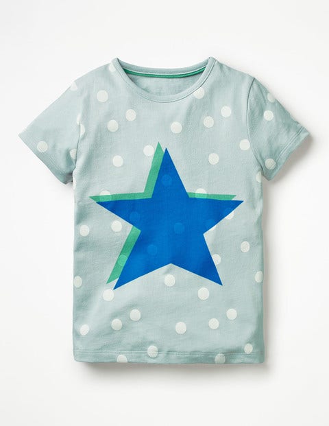 Colour Pop T-Shirt - Ice Blue Star Colour Pop T-Shirt - Ice Blue Star