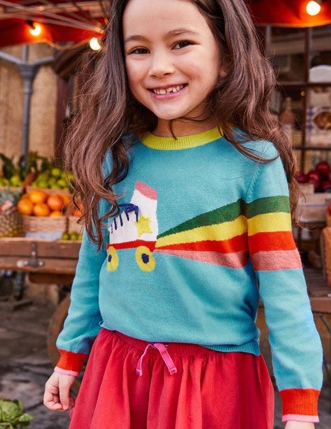 Fun Sweater - Delphinium Blue Fun Sweater - Delphinium Blue
