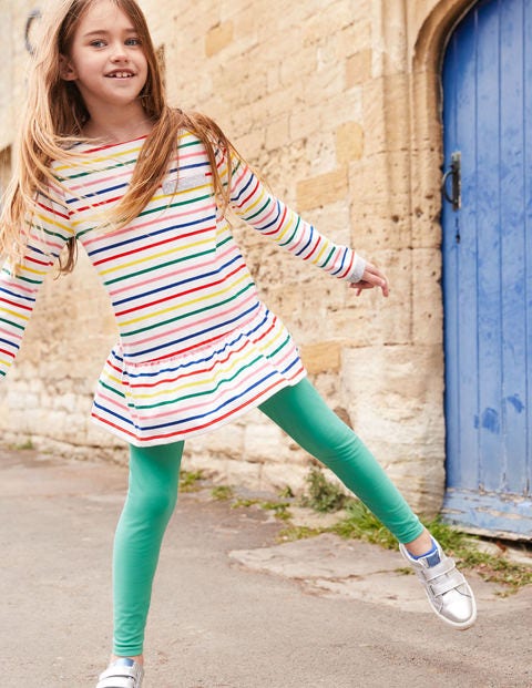 Stripy Pocket Tunic - Rainbow Breton Stripy Pocket Tunic - Rainbow Breton