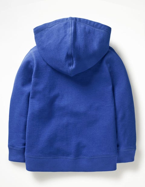 Novelty Zip-Up Hoodie - Cobalt Blue Cat Novelty Zip-Up Hoodie - Cobalt Blue Cat