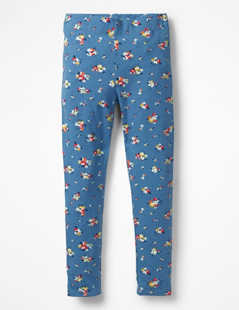 Fun Leggings - Blue Vintage Posy Fun Leggings - Blue Vintage Posy