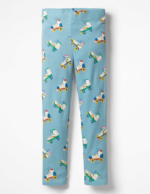Fun Leggings - Delphinium Blue Rollerboots Fun Leggings - Delphinium Blue Rollerboots