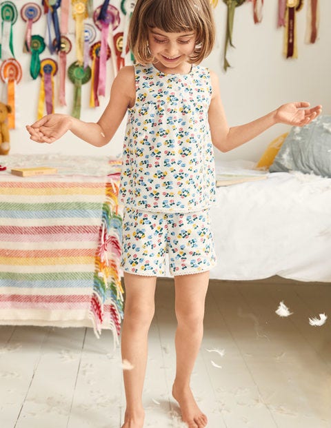 Pretty Pyjama Set - Ivory Blossom Pretty Pyjama Set - Ivory Blossom