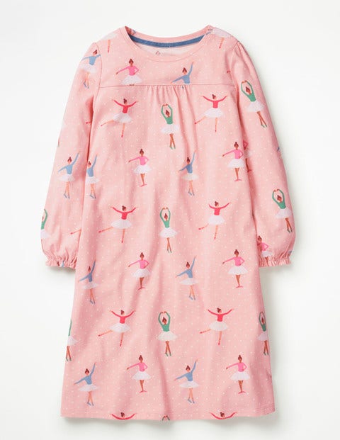 Printed Nightie - Provence Dusty Pink Ballet Printed Nightie - Provence Dusty Pink Ballet
