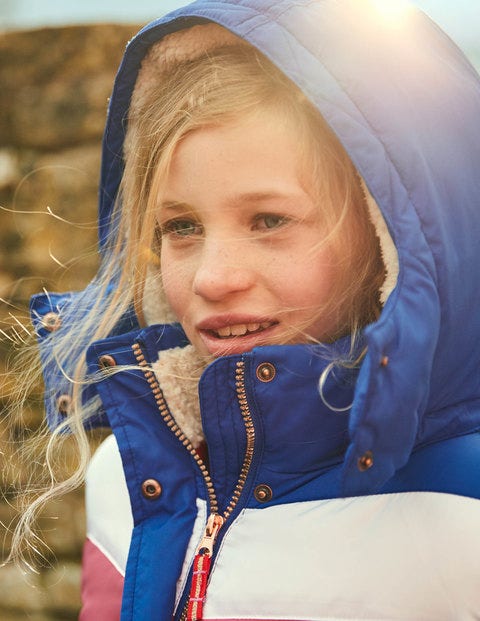 Cosy Padded Jacket - Cobalt Blue Cosy Padded Jacket - Cobalt Blue