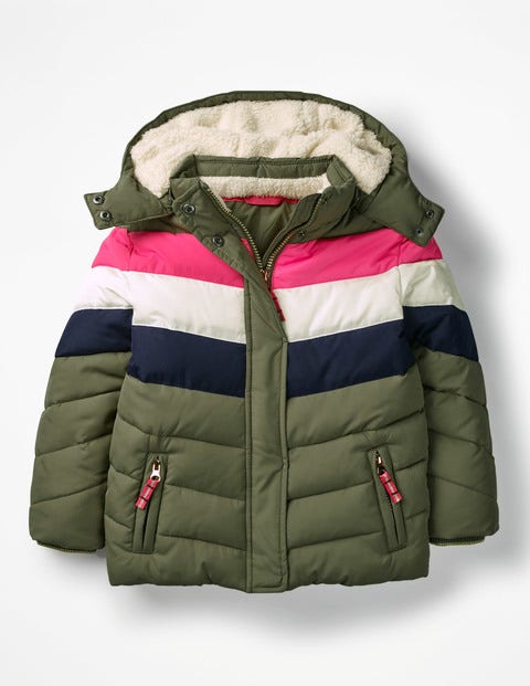 Cosy Padded Jacket - Army Green Cosy Padded Jacket - Army Green