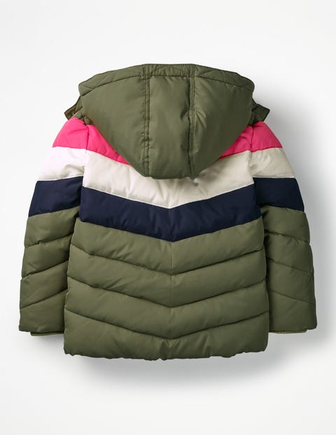 Cosy Padded Jacket - Army Green Cosy Padded Jacket - Army Green