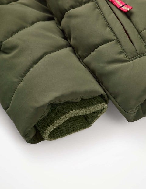 Cosy Padded Jacket - Army Green Cosy Padded Jacket - Army Green