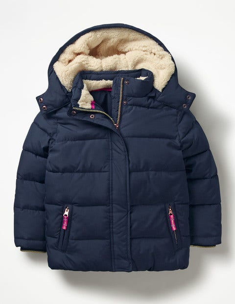 Cosy Padded Jacket - School Navy Cosy Padded Jacket - School Navy