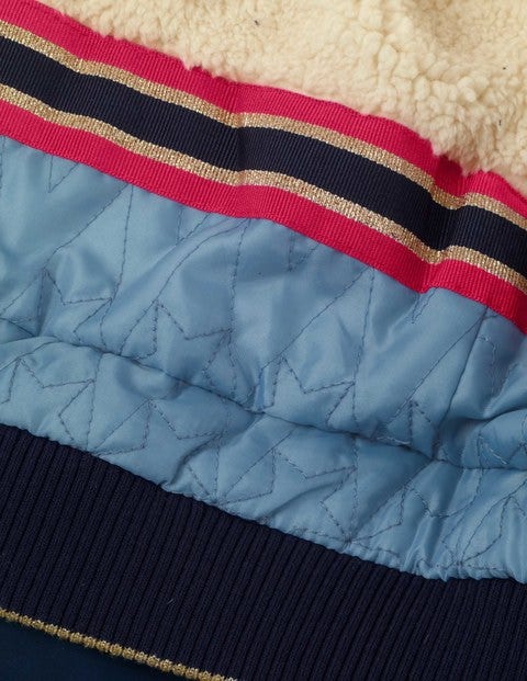 Cosy Padded Jacket - School Navy Cosy Padded Jacket - School Navy