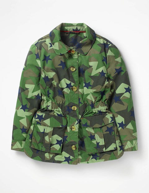 Khaki Stars Utility Jacket - Camo Stars Khaki Stars Utility Jacket - Camo Stars