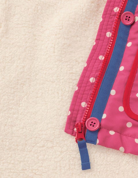 Novelty Sherpa-Lined Anorak - Rose Blossom Pink Poodle Novelty Sherpa-Lined Anorak - Rose Blossom Pink Poodle