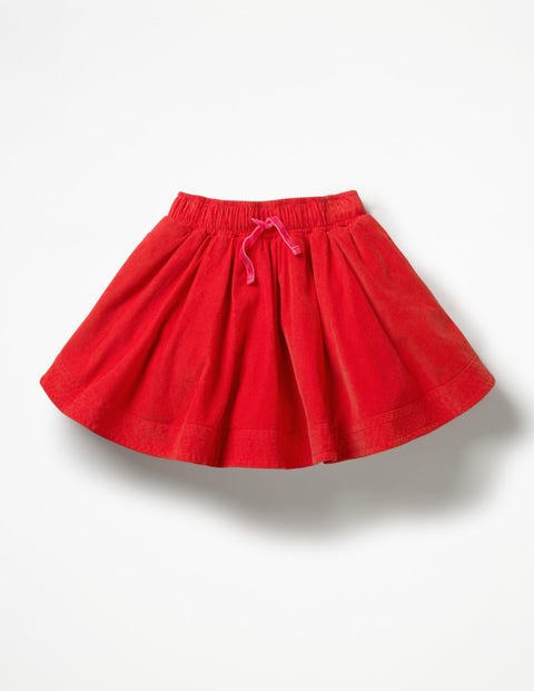 Simple Colourful Skirt - Poppy Red Simple Colourful Skirt - Poppy Red