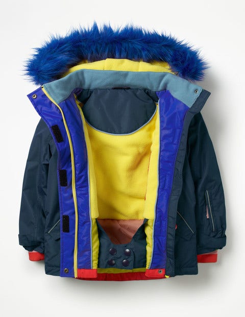 All-Weather Waterproof Jacket - Navy Rainbow All-Weather Waterproof Jacket - Navy Rainbow