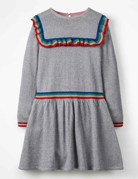 Sparkle Knitted Dress - Grey Marl Sparkle Sparkle Knitted Dress - Grey Marl Sparkle