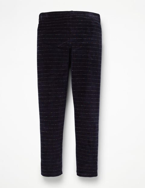 Embellished Velvet Leggings - Midnight/Multi Glitter Lurex Embellished Velvet Leggings - Midnight/Multi Glitter Lurex