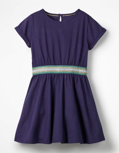 Sporty Jersey Dress - Prussian Blue Sporty Jersey Dress - Prussian Blue