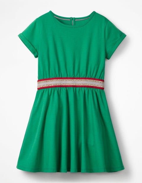 Sporty Jersey Dress - Green Pepper Sporty Jersey Dress - Green Pepper