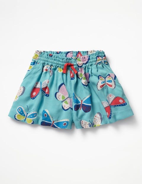 Pretty Woven Culottes - Papillons bleus Pretty Woven Culottes - Papillons bleus