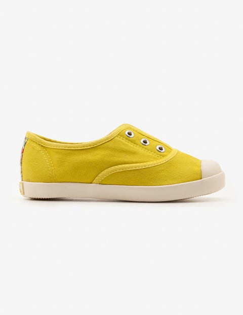 Laceless Canvas Shoes - Zest Yellow Laceless Canvas Shoes - Zest Yellow
