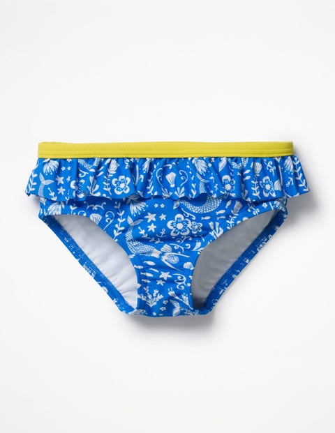 Pretty Bikini Bottoms - Oasis Blue Mermaid Toile Pretty Bikini Bottoms - Oasis Blue Mermaid Toile