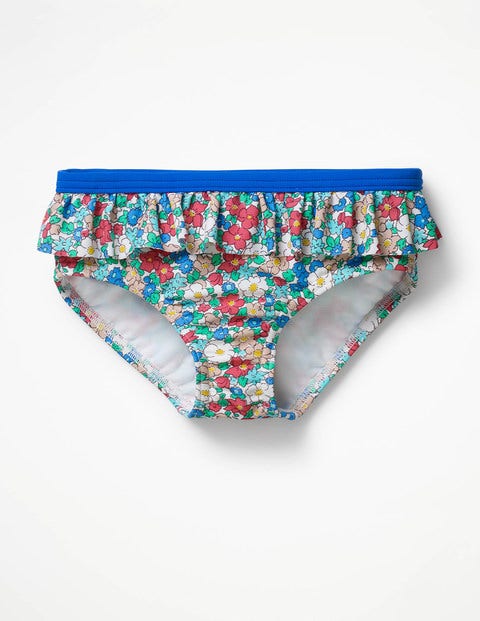 Pretty Bikini Bottoms - Oasis Blue Floral Pretty Bikini Bottoms - Oasis Blue Floral