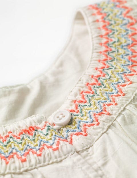 Whale Appliqué Kaftan - Ivory Whale Appliqué Kaftan - Ivory